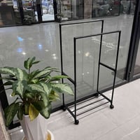 علاقة ملابس • مزدوجة • رف أحذية