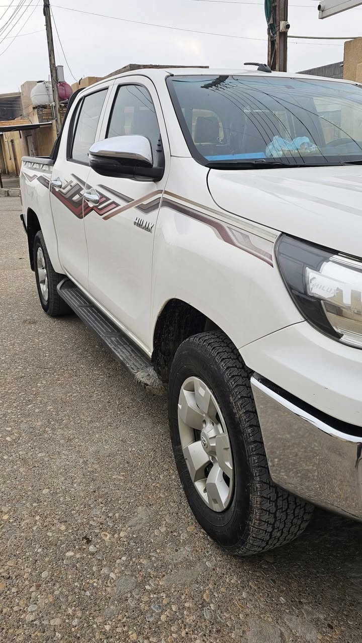 🚗 للبيع: تويوتا هايلوكس 2020
📍 مكان السيارة: ميسان – المركز
📞 للتواصل: ***********
💰 السعر: 275 ورقة – قابل للتفاوض
📊 المسافة المقطوعة: 300000 كيلومتر
🛠️ المحرك: 4 سلندر – 2700cc كاز 

• دفع رباعي AWD
• محرك ديزل (كاز)
📌 تفاصيل إضافية:
• رقم السيارة: شمالي أربيل
• وكالة عامة باسم المالك
• لون السيارة: أبيض

📞 للتواصل: ***********

💰 السعر: 275 ورقة – قابل للتفاوض

