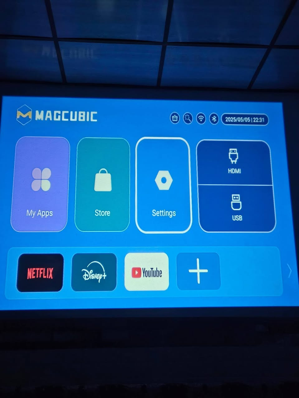 داتاشوو مارکە عالمیە MAGCUBIC ، افضل شرکە داتاشوو ل کل العالم 🌍🥇
HY 300 PRO PLUS 

دقە 4k بل یوتیوب 2160p 🏟🎬

صوتە عالیە و کلش واضحە 📢

یربط علی تلفون و کل اجهزات بطریقە مباشر بدون کیبل 🛜

نضام اندروید بیها کوکل و یوتیوب و نیتفلیکس و شترید تنزل بیە 📥🛜📴
دقە کلش مناسبە لتدریس و افلام و العاب 🎮
حجمە وسط کلش حلوە 🏷
جدید غیر مستخدم


**إذا كنت صاحب هذا الإعلان وتريد حذفه لأي سبب، رجاءا أرسل رسالة إلى الدعم الفني**