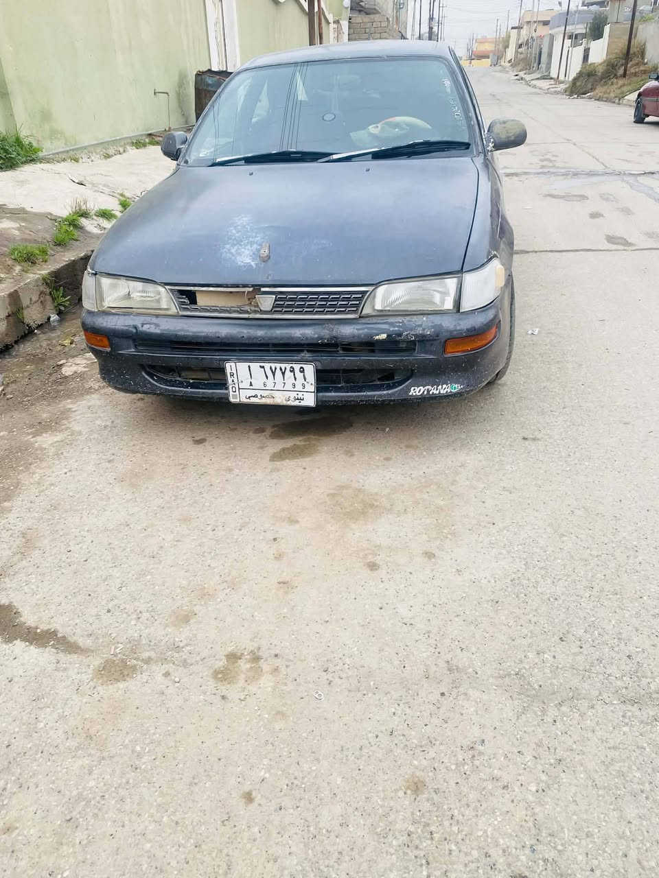 السلام عليكم

سيارة كورلا للبيع موديل 1991
شرط الوكاله والتحويل كابون بانزين بيها
السعر 35 وبيها مجال العنوان كيارة

الرقم:  ‏‪***********‬‏
