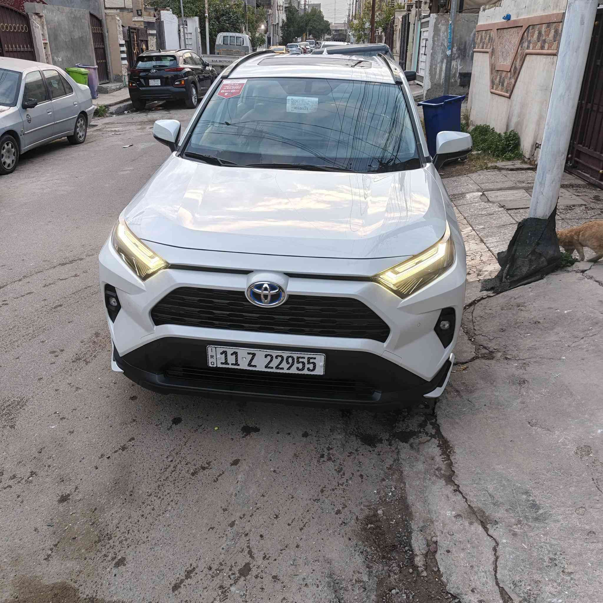 سلام عليكم
تويوتا راف فور 2024 هايبرد زيرووو خليجية شركة ساز ضمان بطارية 8 سنوات
مرقم بسمي رقم مميز
انتاج اليابان
فتحة 
***********
بصمة
