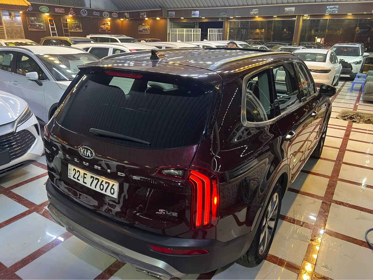 تليورايد 2020 S     عداد 100mi
مواصفات .بصمه .فتحه سقف .
كشنات منفصل .شاشه .كامره .رادارات جانبيه وامامي. كشنات تدفئه. جلد .بصمه وباقي المواصفات المعروفه 
الحادث بدون ايرباك 
بجم كبس  باب وجاملغ خلفي وباب امامي مبخره جه السائق
وباب خلفي جه الصدر سرقه 
السياره كله جاهزه بدون نقص  حداديه وتخم تاير جديد قبل  يومين شاده كله  
الرقم اربيل مداور ثاني يوم رقم جديد 
السعر 228  وبي مجال مكاني بابل حله 
*********** حلة, بابل
