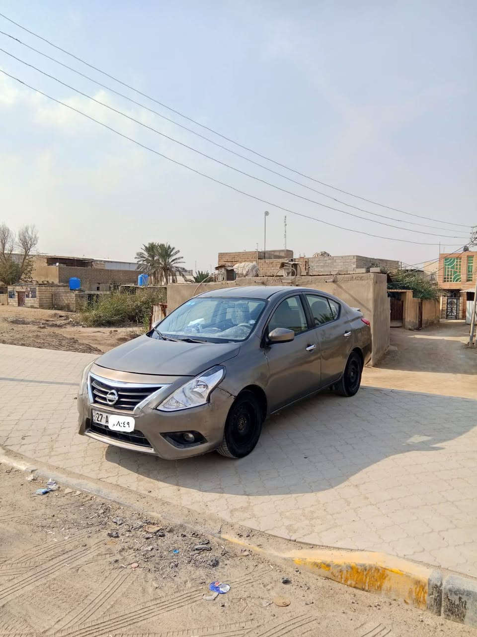 سلام عليكم نيسان فيرسا موديل 16 فول مكينه وكير بلجيس
حداديه خلفيه اماميه كارتون 💯 

تحكم جام خلفي امامي 💯 

تخم تاير جديد 

صطابات اماميه جدد 

دواخل بلكارتون نضيفه جدأ السياره 

 كارتون السياره مال جناي 

تبريد ثلج +تدفئه تخبل 

سعر 75وبيها مجال للطيبين مكاني البصره 

سنويه لل 28 مشروع وطني 

رقمي ***********
