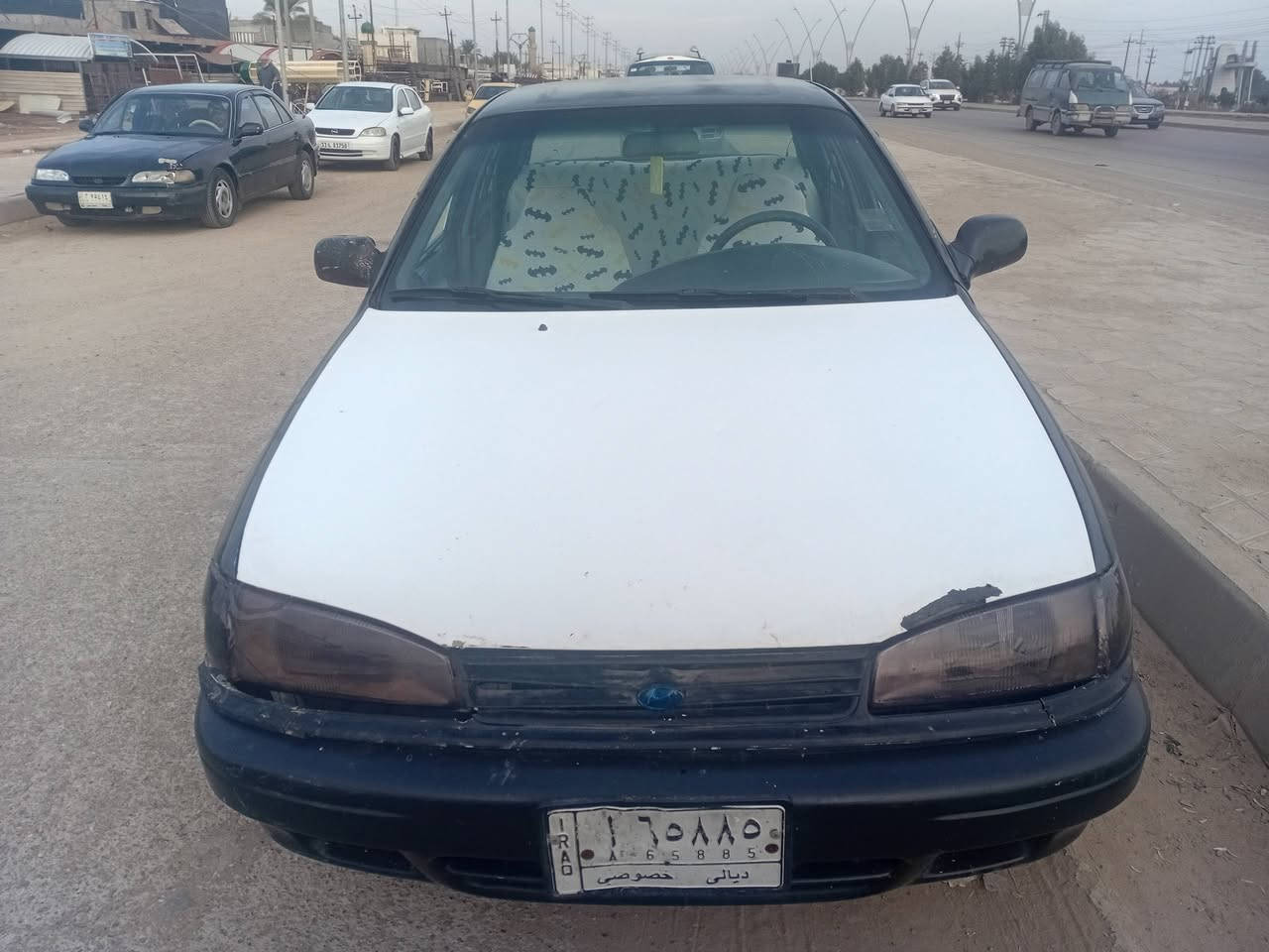 سلام عليكم للبيع الانتره مسطره ٩٣ كير عادي محرك مفتوح خيط بخار ضعيف فرممه صفحه وحده لحيم شي قليل سعرها ٢٠ بيه مجال شرط التحويل والغرامات سنويه تنتهي ٢٠٢٦سياره جاهزه خير من الله مكاني بعقوبه اي استفسار اتصل وسهله ***********
