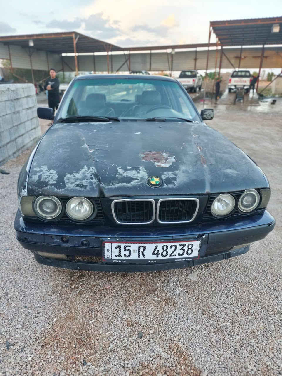 سلام عليكم
بيئم 525اصل 91
رقم انبار انكليزي تحويل مباشر
محرك مسكر 
كير ومحرك مكفولات 
تبريد شقال
سياره حلوه بيه طخه باب السايق
وياه باب مشتري بس ماشاده
وبنيد موحلو يرادله صبغ مكانه عامريه الفلوجه 
 السعر 42 وبيه مجال‏‪0773 511 8232‬‏
