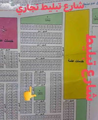 لبيع مساحه ٦٢ متر من ١٠٠ متر رقمها ٢٧٠٩ بنص البناء مي وكهرباء السعر ١٩...