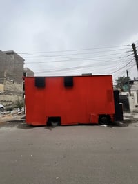 للبيع مطعم متنقل مع كافة محتوياتة الجديدة ولغير مستعملة مكاني بغداد ال...