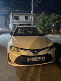 كورلا ساس 2022  فول مواصفات  مكفولة من الصبغ والتبديل بيهة مكانين بارد...