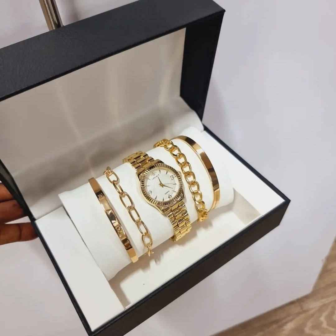 جديدنا مميز💋
♥️سيت اكسسوار♥️

بوكس 🎁 سيت ساعة نسائي
اللون ذهبي يحتوي على. 
ساعة * و سوارات عدد 4  *  طلاء ثابت 💯🔥
بوكس نسائي نازك ♥️
مع علبه خاصه ومميزة

مميزات البكج. 
✅ماكنة ياباني
✅طلاء ثابت
✅ضد الماء
✅ضد الخدش 

سعر البوكس خاص 
🚘 يوجد خدمه توصيل لجميع محافظات العراق ٤ الاف 🚘 Singapore


**إذا كنت صاحب هذا الإعلان وتريد حذفه لأي سبب، رجاءا أرسل رسالة إلى الدعم الفني**