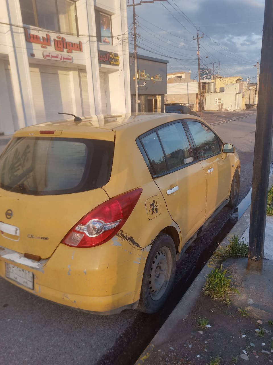 سلام عليكم
نيسان تيدا موديل ٢٠٠٧ مشروع وطني باسمي شرط التحويل والغرامات للاستفسار ***********
