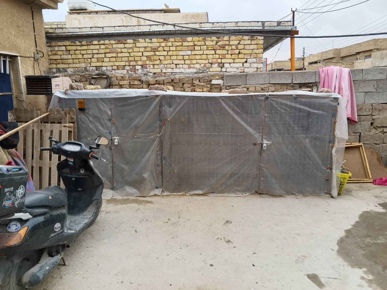 السلام عليكم
عندي اقفاص حديد ثنين واحد طوله مترين ونص ورتفاع متر ونص والثاني متر ونص مربع لبيع الشراي ينتصل مكاني الصمود شارع المدارس  ***********
