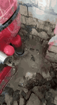 حفر ثقوب • مرازيب • مفرغات صخرية