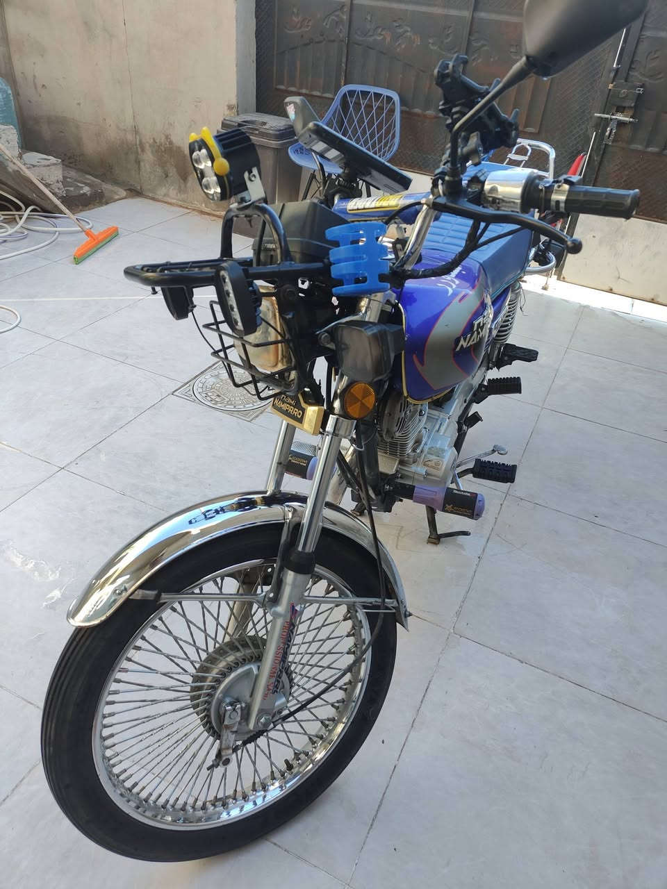 دراجة نامي برو مرقم رقم كركوك شرط التحويل 
نضيفه محرك ما مفتوح 
موديل 2021شاصي 2021
كهربياته كامل 
مكان كركوك حي العسكري 
سعر مليون و 200


**إذا كنت صاحب هذا الإعلان وتريد حذفه لأي سبب، رجاءا أرسل رسالة إلى الدعم الفني**