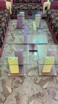 طبلات زجاج • الطبلة ٧٠×١٣٠ • نضافته ٨٠٪