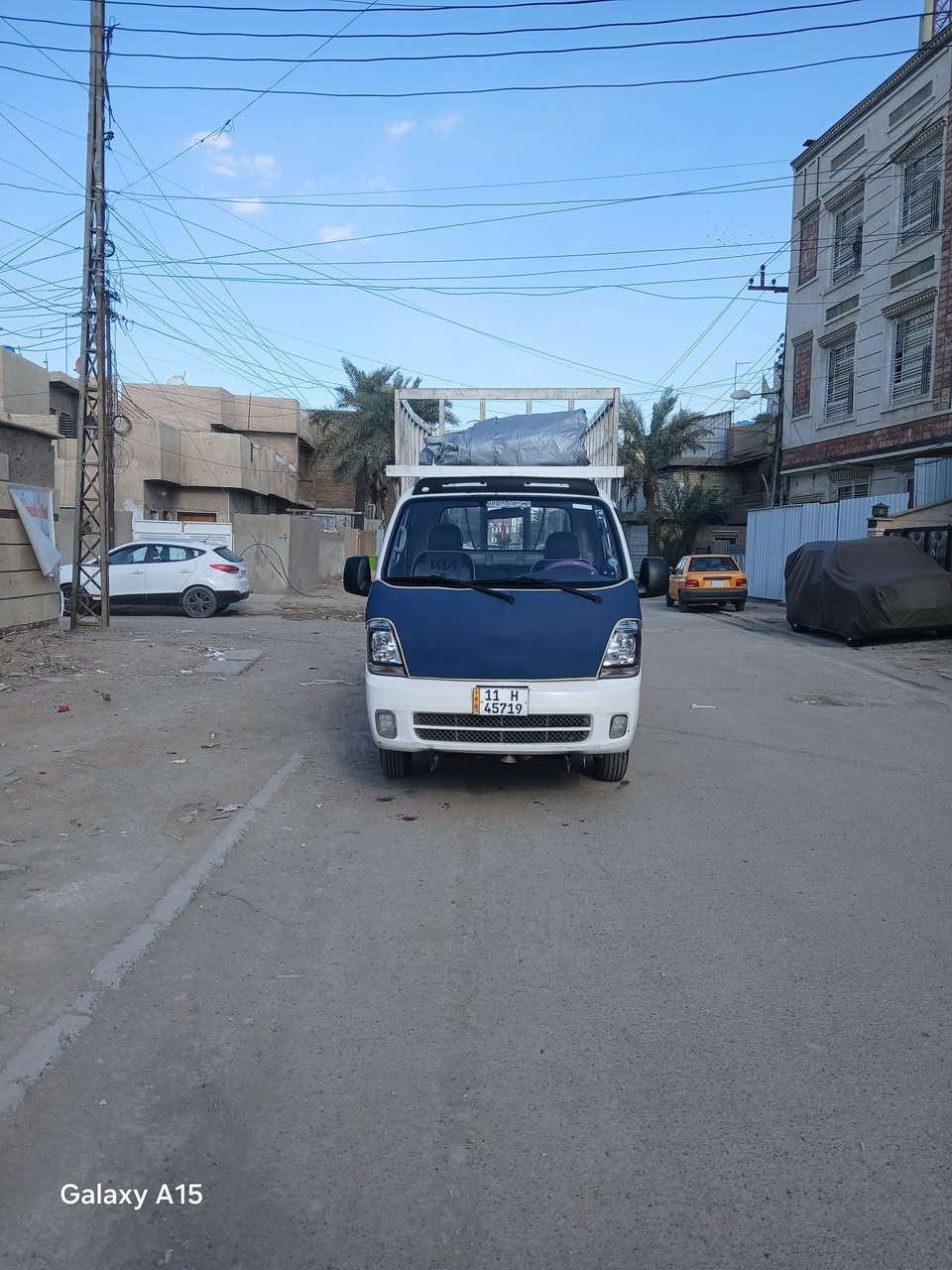 سلام عليكم كيا 4000فحل موديل2021
سياره بيها طخة بلبنيد وبلكصه سياره كير مكينه شاصي كله نضيف محور ويل14 وستد 27

مكاني بغداد حي اور قرب فلكه صباح الخياط

السياره بيها زنون الاصلي وبيها هورن ميلاد وياها هورن بك وبلوجكترات رماش 

سياره  بدون محجر معروضه 162 قفل

تريدها بدون الغراض160$

***********
