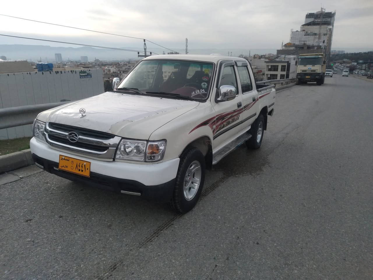 پیکاب دێر مۆدێل ٢٠٠٨
مەنەفێست ئەسڵی فسفۆر ، بێ بۆیاخ
گێر مەکینە ئەکسل بەشەرت. جام کارەبا   کۆنترۆل
کامل کارەبایی بەشەرت
نرخ. ٣٦ گەڵاو مەجال
***********
