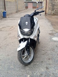 أن ماكس ياباني موديل2018حجم المحرك 155cماشيه 26الف  حساس أستان نظامABS...