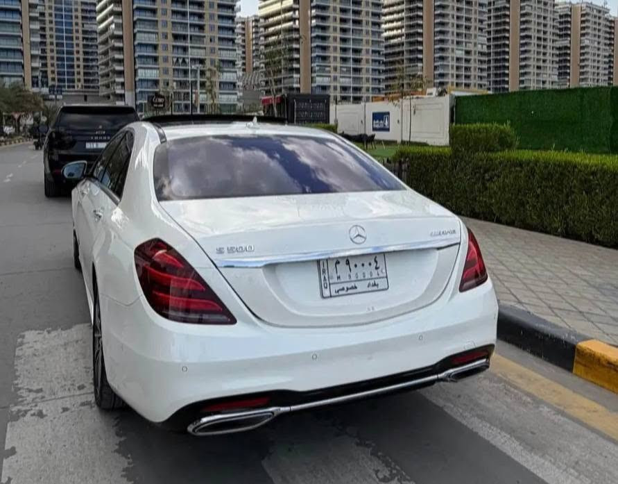 السلام عليكم للبيع مارسدس 2018 S500  وكالة المانيه ضمان ماشيه 32 الف بحالة الوكاله السياره جديده مكفوله كامل مواصفات باب طويل 5 كامرات vlb شاشات خلفيه رقم بغداد بأسمي السعر 510 للستفسار الاتصال ***********
***********
السلام عليكم للبيع مارسدس 2018 S500  وكالة المانيه ضمان ماشيه 32 الف بحالة الوكاله السياره جديده مكفوله كامل مواصفات باب طويل 5 كامرات vlb شاشات خلفيه رقم بغداد بأسمي السعر 510 للستفسار الاتصال ***********
