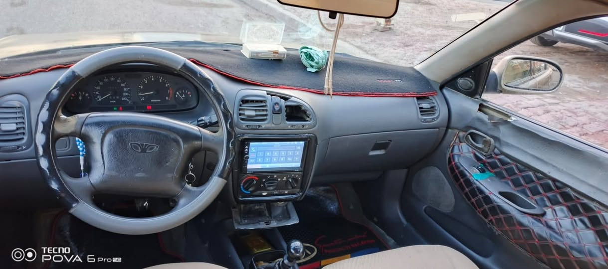 السلام عليكم للبيع دايو نوبيرا موديل 1997 كير مكينه ناعمه كير عادي تبريد ثلج تخم تاير صدره نص عمر كهربائي شغال كله مكانك بغداد حي العامل سعر33وبيه مجال ***********
