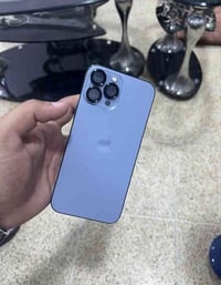 ايفون 13 برو ماكس ذاكرا 256  بطاريه 94 نموذج M تك سيم  نورمان حسابه جه...