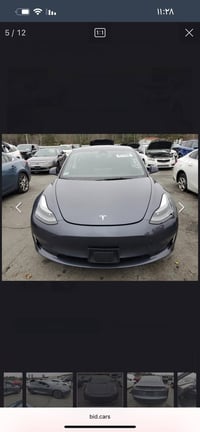 تيسلا 3موديل 2023 رقم بغداد انكليزي ماشيه 25الف كيلو حادث ٣قطع بجم كبس...