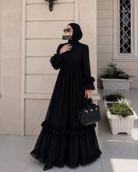 فستان وشال • شيفون ايطالي • مقاسات ٣٨-٤٨
