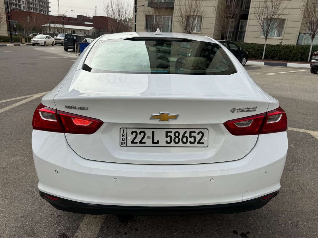 مالیبۆ ٢٠١٨ خلیجی
سفرى شەریکەی مەنسووڕ
هەردوو بەسمەی شەریکەی لەگەڵایە
گێڕ و مەکینە بە شەرت بێ عەیب و کرانەوە
مەکینە 2.5 بێ تۆربۆ مەڕغووب
بێ بۆیاخ و سارد
مواسەفات LT بەسمە و چوار درگا بەسمەحاسە و کامێرا و شاشە تەبرید مەرکەزی تەحدید سورعە سوکان ڤۆلیۆم گێڕ ئۆتۆماتیک ناو زەرد لیدی لایت لایت عەدەسە بەرز و نزمی لایت زۆر مواسەفاتی تر
سەنەوی و ڕەقەمی تازەیە تاوەکو 2030  بە ناوی خۆمەوەیە

تایەی تازەیە

*********** السليمانية, العراق
