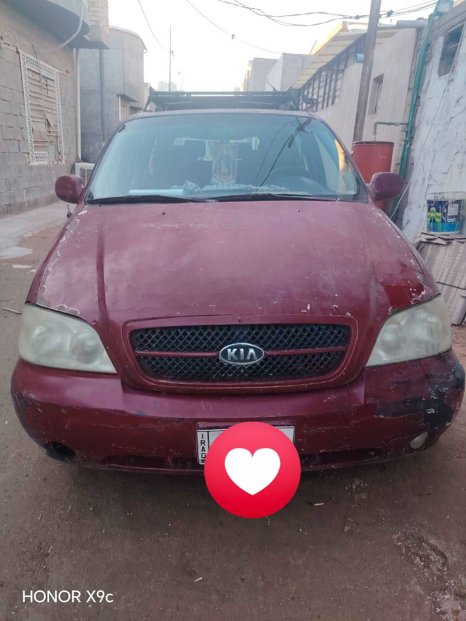 مراوس  سيدونا 2005 محرك ٣٥٠٠بانزين السياره الكير مالته يبوش من تعبر ال ٤٠ نوب يستقر مكان كربلاء ***********8
