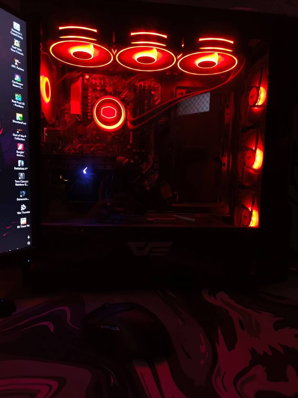 كيس فقط
GPU:RTX 3060 
CPU: R5 5500
MB:ASUS PRIME B450 AII
RAM: 2×8 3200 BULLET
POWER:AZZA 550W BRONZ
COOLER: 360 coolermaster
M.2 256


**إذا كنت صاحب هذا الإعلان وتريد حذفه لأي سبب، رجاءا أرسل رسالة إلى الدعم الفني**