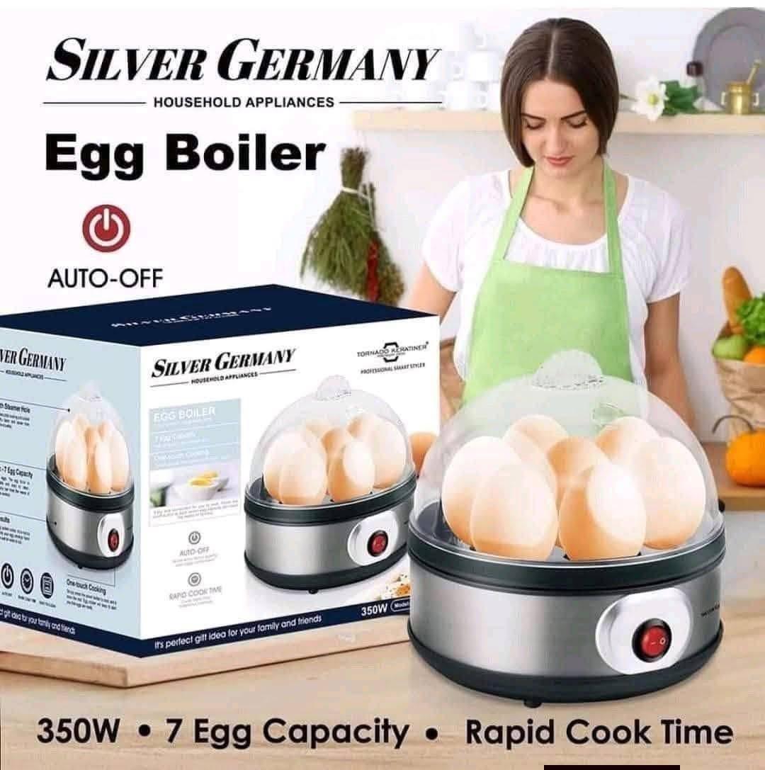 جهاز سلق البيض من ماركة "Silver Germany" 

- *المواصفات:*
- يسلق حتى 7 بيضات في المرة الواحدة
- استهلاك منخفض للطاقة (أمبير واحد)
- خاصية الفصل التلقائي عند الانتهاء من السلق
- إعداد درجات سلق مختلفة (نصف سلق أو سلق كامل)
- قدرة 350 واط
- هيكل ستيل
- *خدمة التوصيل:*
- داخل الفلوجة: ألفين دينار
- جميع المحافظات: 5 آلاف دينار
- *للحجز:*
- مراسلة الصفحة
- الاتصال على الرقم: ***********
- *العنوان:*
- الفلوجة حي الجمهورية، تقاطع العيادة الشعبية، مقابل مدرسة الجمهورية الابتدائية.
