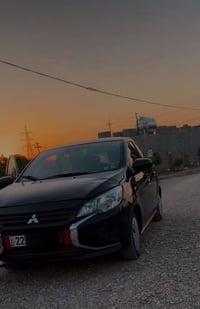 ميتسوبيشي ميراج • ميتسوبيشي • ميراج • سيارة سوداء • سيارة 2022 • سيارة...