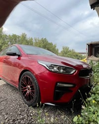 كيا فورتي GT موديل 2020 فول ماعد فتحه  حادثها بنيد مبدل بدون دواخل   ع...