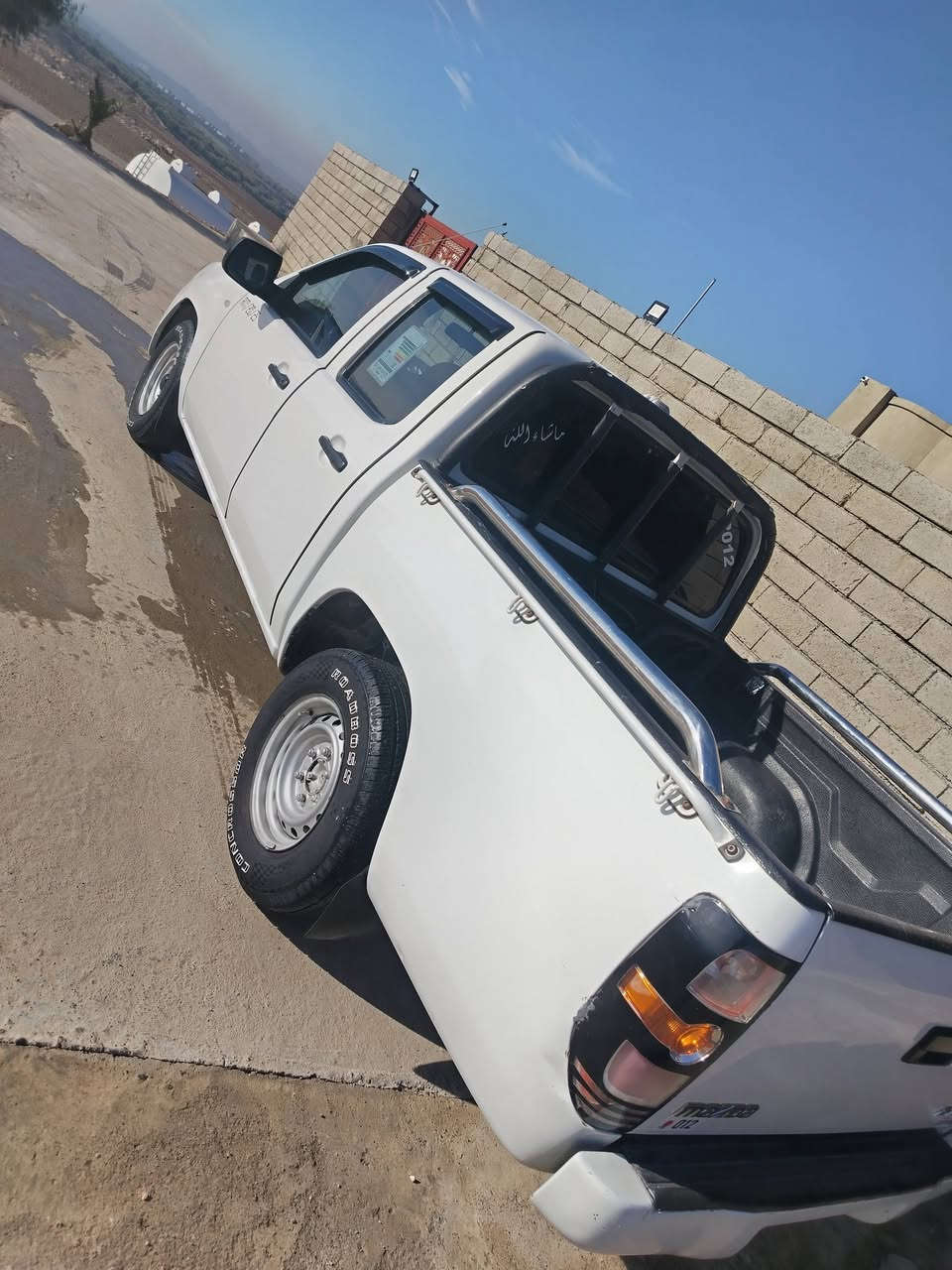 السلام عليكم للبيع مازدا بيكم دبل قمارة مكفولة كفالة عامة من دعامية لدعامية  على وضع شركة تحويل ثاني يوم المكان الموصل السعر 115 وبي مجال شي قليل رقم الهاتف *********** واتساب
