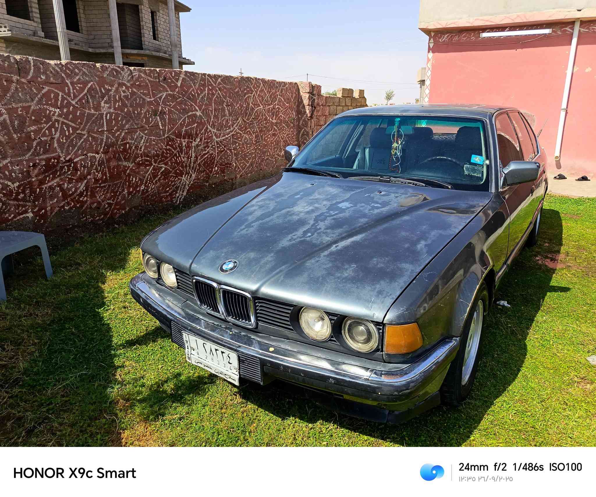 السلام عليكم بي ام 730 باسمي تحويل ثاني يوم السعر 35 بيها مجال وشوف العين يبري الذمه تحياتي للجميع ***********
