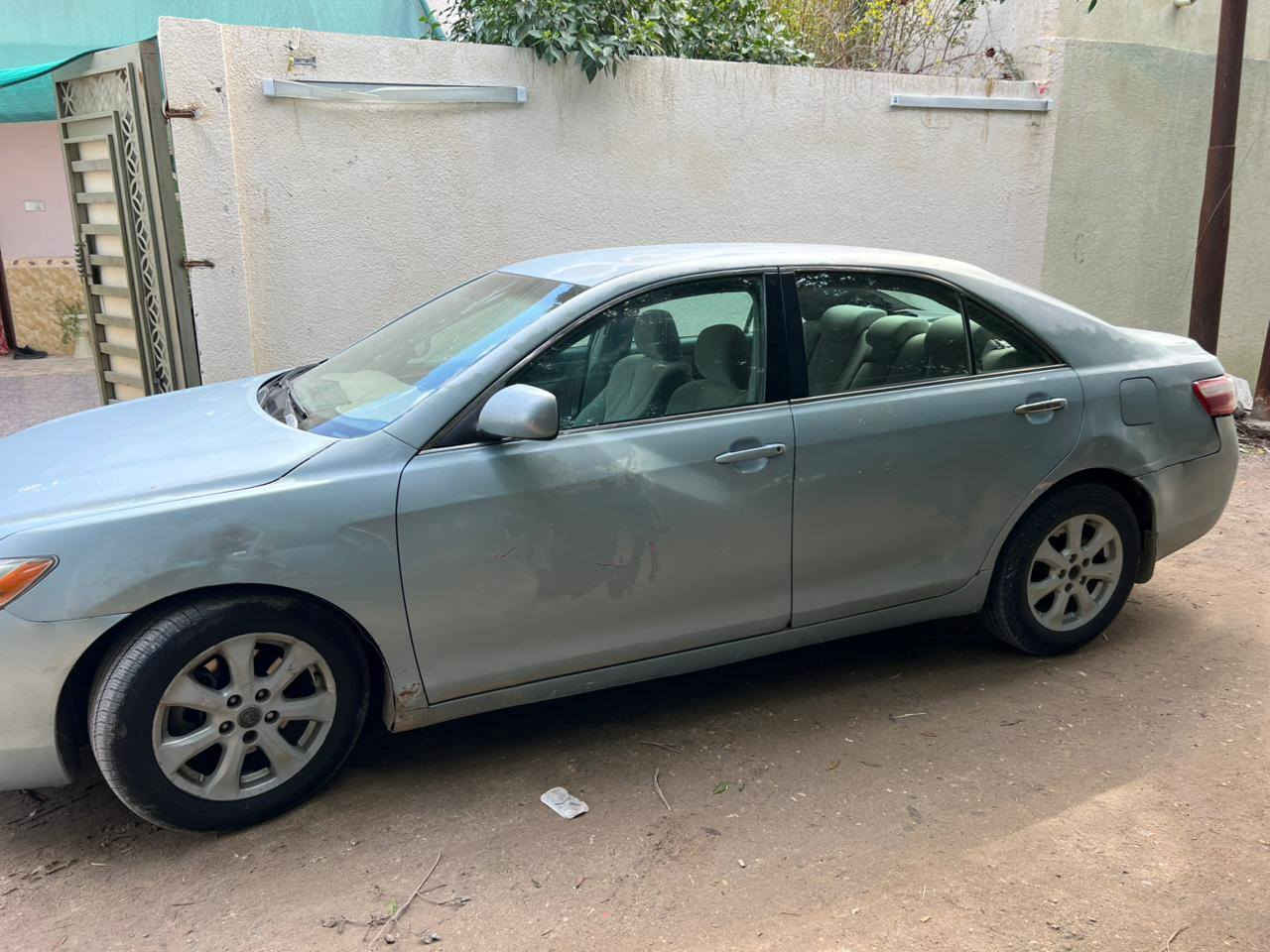 كامري 2007
السياره مكفوله من العيب الشرعي ومن الضربه القويه 
گير جديد مكينه جديده 
حداديه 70% تايرات جدد سياره جاهزه 
سعرها 70 ورقه وبيها مجال 
مكان السياره ذي قار 
رقم الهاتف ***********
