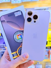 ايفون 16برو ماكس ذاكره 256بطاريه 92جهاز اخو جديد زلغ واحد مابي وتر برو...