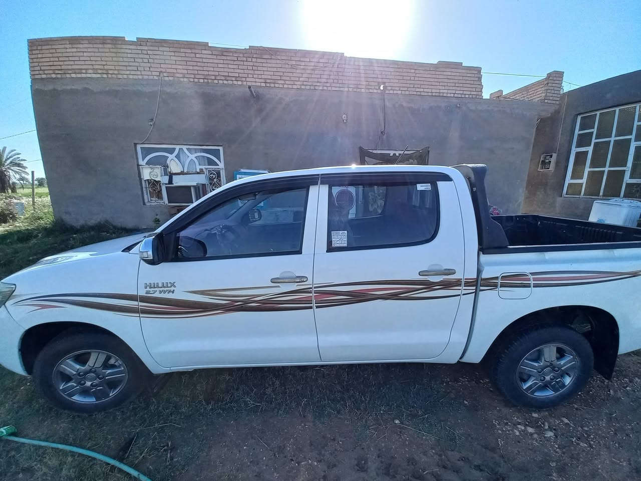 بيك اب ٢٠١٥ كويتي رقم بغداد بأسمي ماشيه ٢٠٠كم مكفوله ماعدا صبغ تحت البك لايت الأيسر فقط السياره للجناي تحفه جاهزه مكانها بابل للأستفسار *********** واتساب.
