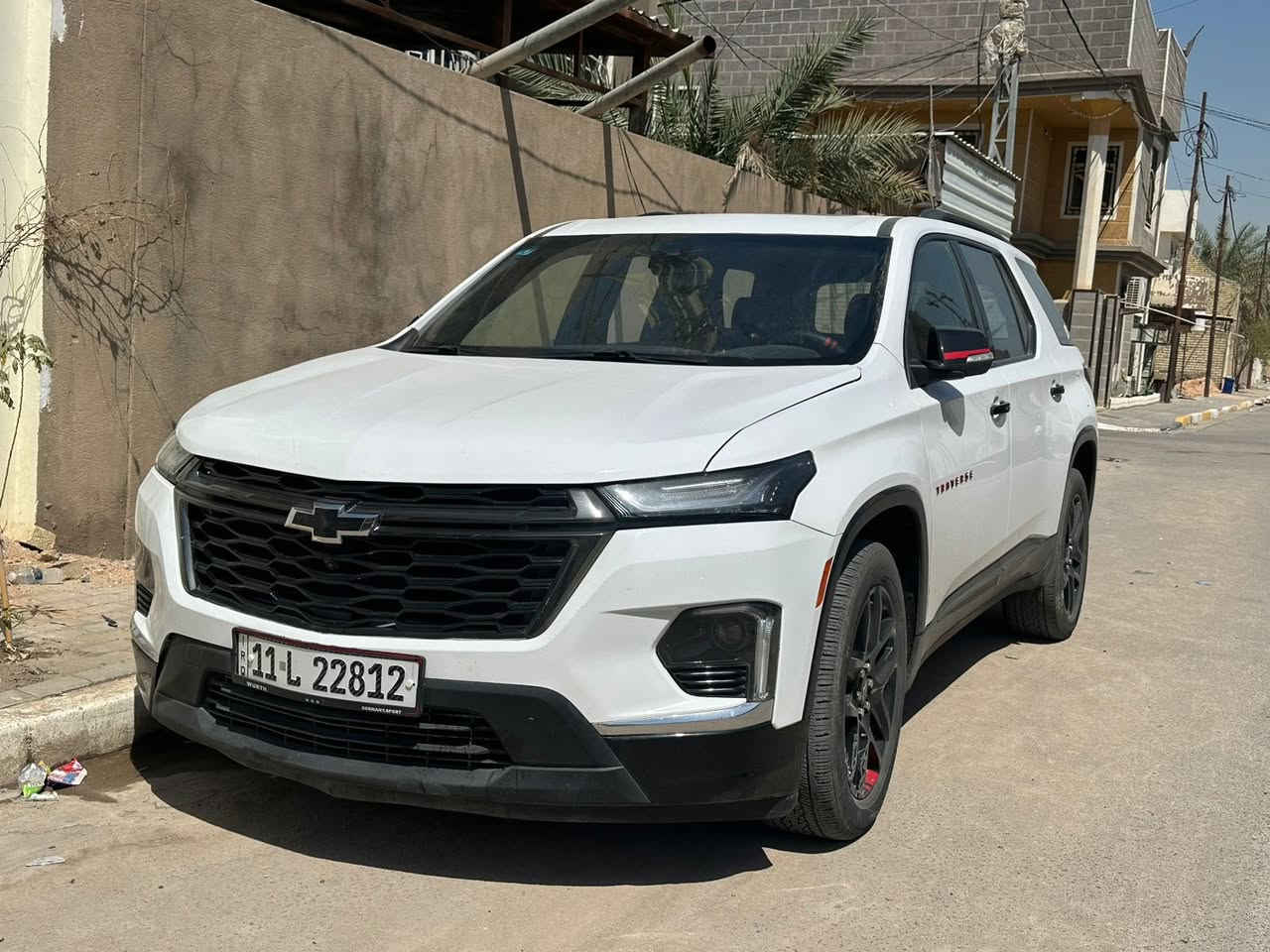 شوفر ترافرس موديل 22 نوع RedLine بريمير
ماشية 83 الف ميل

حادثهة امامي 

صبغ ربع البنيد ولايح خشم الشاصي بدون ضرر 

بيهة بارد بالصندوق

السعر 245 وبيهة مجال

***********

مكانهة بغداد/كربلاء
