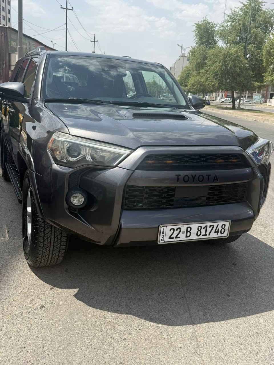 TOYOTA  4RUNNER   2021SR5 Premium
~ تويوتا 4 رنر  
~ وارد أمريكا  
~ موديل 2021
~ محرك 6 سلندر  / V6 
~ دبل أكسلة  4WD 
~ مواصفات SR5 
~ شاشة كبير  
~ كاميرا
 السعر290💵$
~ كشن جلدة كهربائية 
~ ويل كب كرومة 
~ حجم تايرات ١٧🌀
~ 7راكب 
~ ماشي45 ميل 
~ إيرباگ ستيرن راجع  شركة 100%  
‏شارع فلسطين ***********
 الاستفسار عن طريق الاتصال او واتساب
غير متواجد ماسنجر
