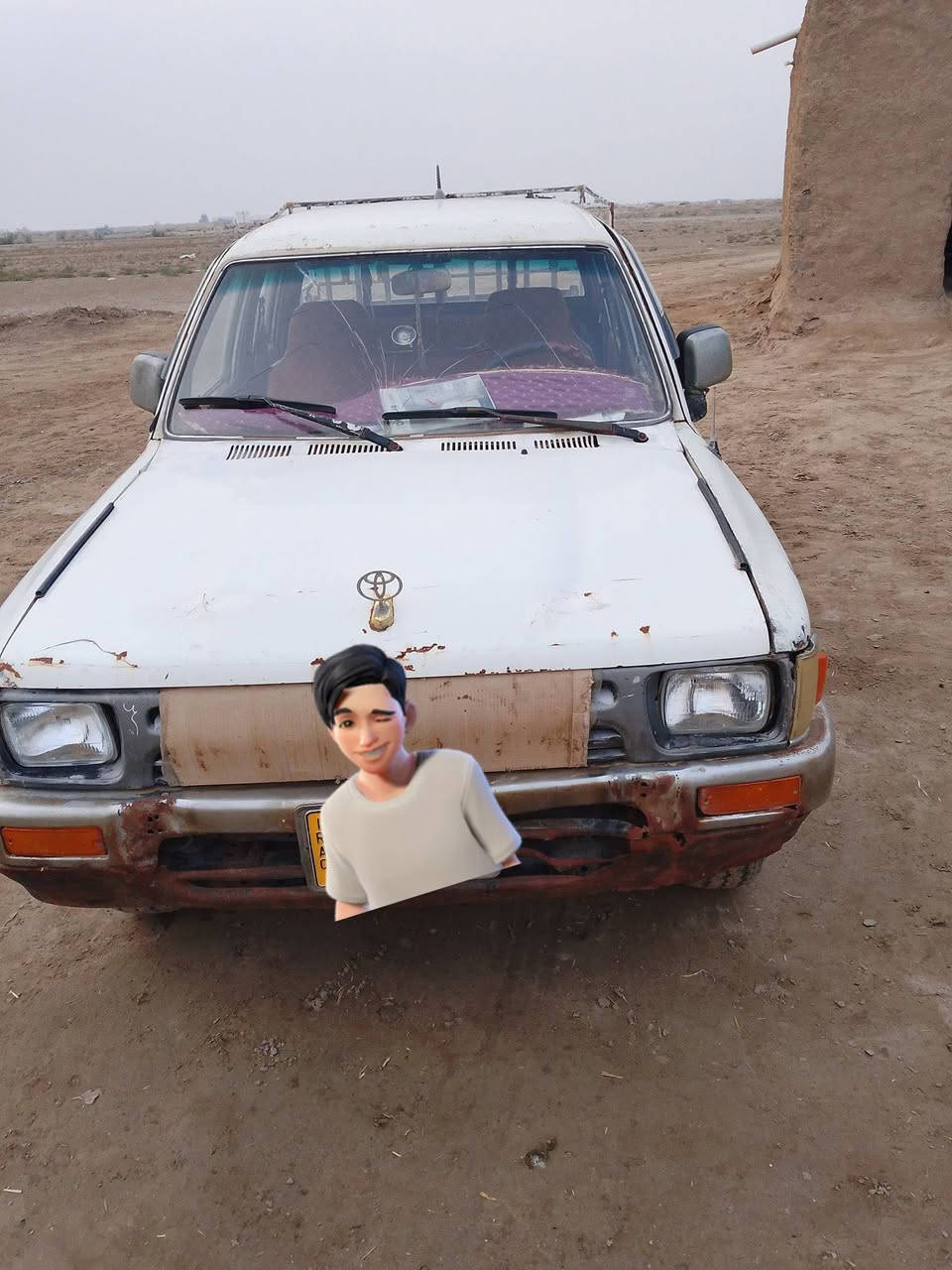 سلام عليكم بيكم تيوتا موديل 95
الكشره شوف العين محرك وكير واكسن مكفولات وحداديه وتخم تاير رقم الهاتف ‏‪***********‬‏
 المكان الناصريه قضاء النصر
