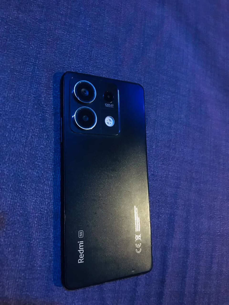 سلام عليكم  Redmi Note 13 5G  الذاكرة: 256GB   الرام..8
كاميرا 108MP  بطارية 5000mAh شحن سريع 33W  بيه فطر خفيف بالشاشة وما مبين ، وما يأثر على أداء الجهاز.   غراضه شاحنه الاصليه مالته33W وكيبل 
 سعر 220 وبي مجال بسيط مكاني بغداد 
***********

.
