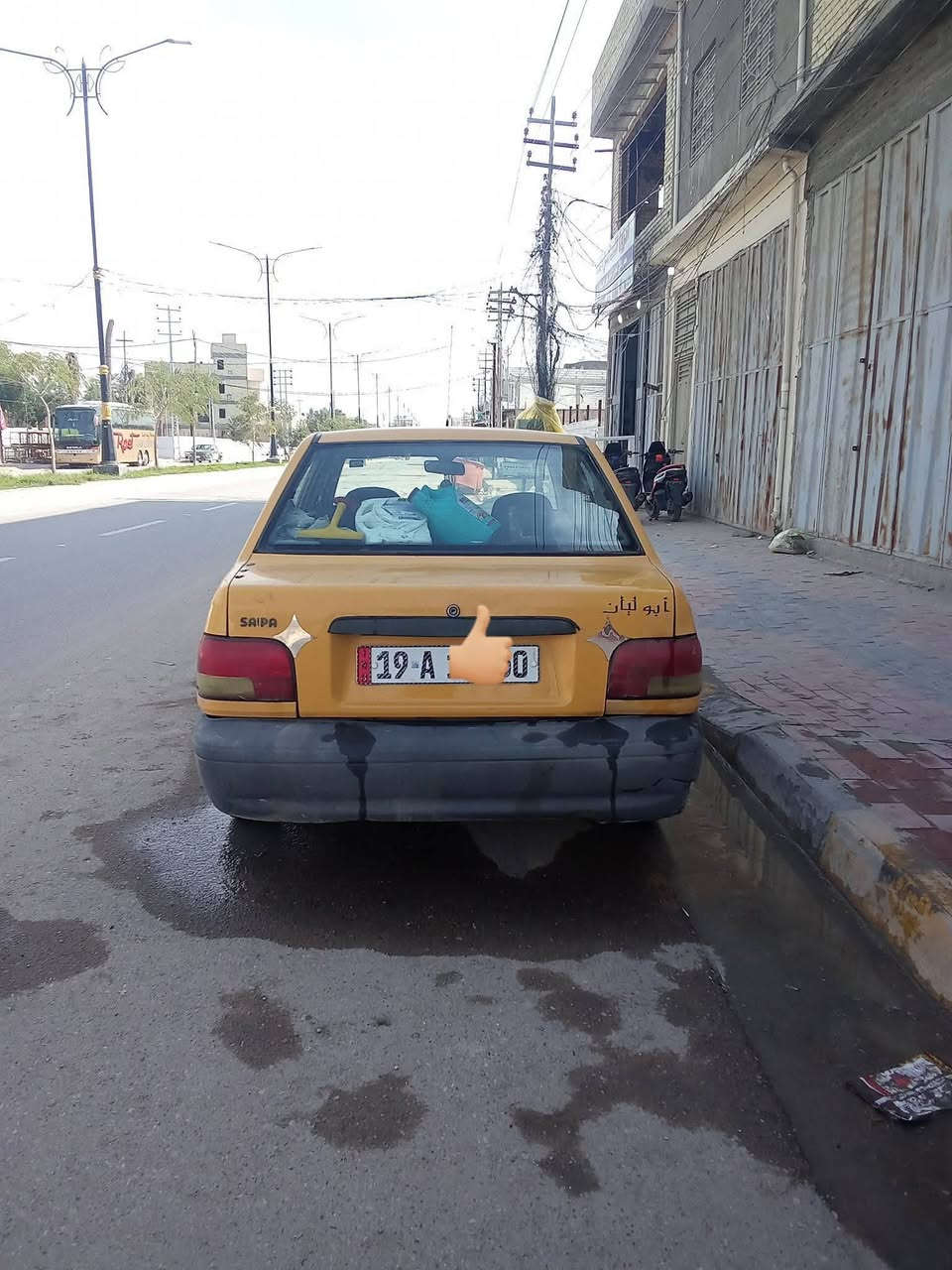 سايبا 
موديل 2014 
مكينه ممتازه 
كير رابع يفلت 
شواصي كفالة
رقم انكليزي كربلاء 
مداور ثاني يوم 
سنويته تنتهي بشهر رابع 
عليه بس هيئة 
مبدل بيه جاملغ امامي جهه السايق  البلادي مالته موجود 
باتري جديد 
السيارة بيه نواقص ناعمه 
السعر 30 
***********
