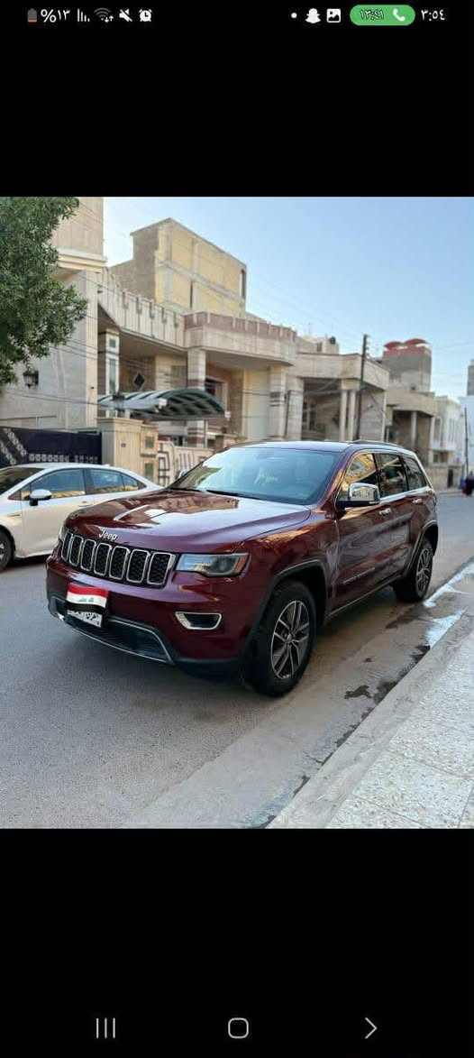 جيب كراند شيروكي
فول مواصفات لمتد  موديل 2018 فئة 1941 رقم سليمانيه الجديد
ماشية 41 الف ميل وقابلة

حادثها 
جاملغ  امامي وبنيد 
ودعاميه 
والكنر باب السايق والي ورا ماشر بالصورة غير هل شي ماكو شرط الفحص 

مواصفات

جنطه كهرباء

مري قلاب مع R

شاشه

كامرا خلفيه

تحكم استيرن جهتين

حساس خلفي مانع تصادم

كشنات اثنين كهرباء

كشنات اماميه تبريد وتدفئه

كشنات جلد اسود

داخل اسود فحم

سياره كامله تخم تاير صدر امامي خلفي

بصمه تشغيل + بصمه أبواب 

محرك 6 سلندر

بعد بيها سياره جاهزه أي نقص مابيها 

تحويل وكاله مضمون 

 مكاني بغداد  البياع

ترهم مراوس

رقمي ***********
