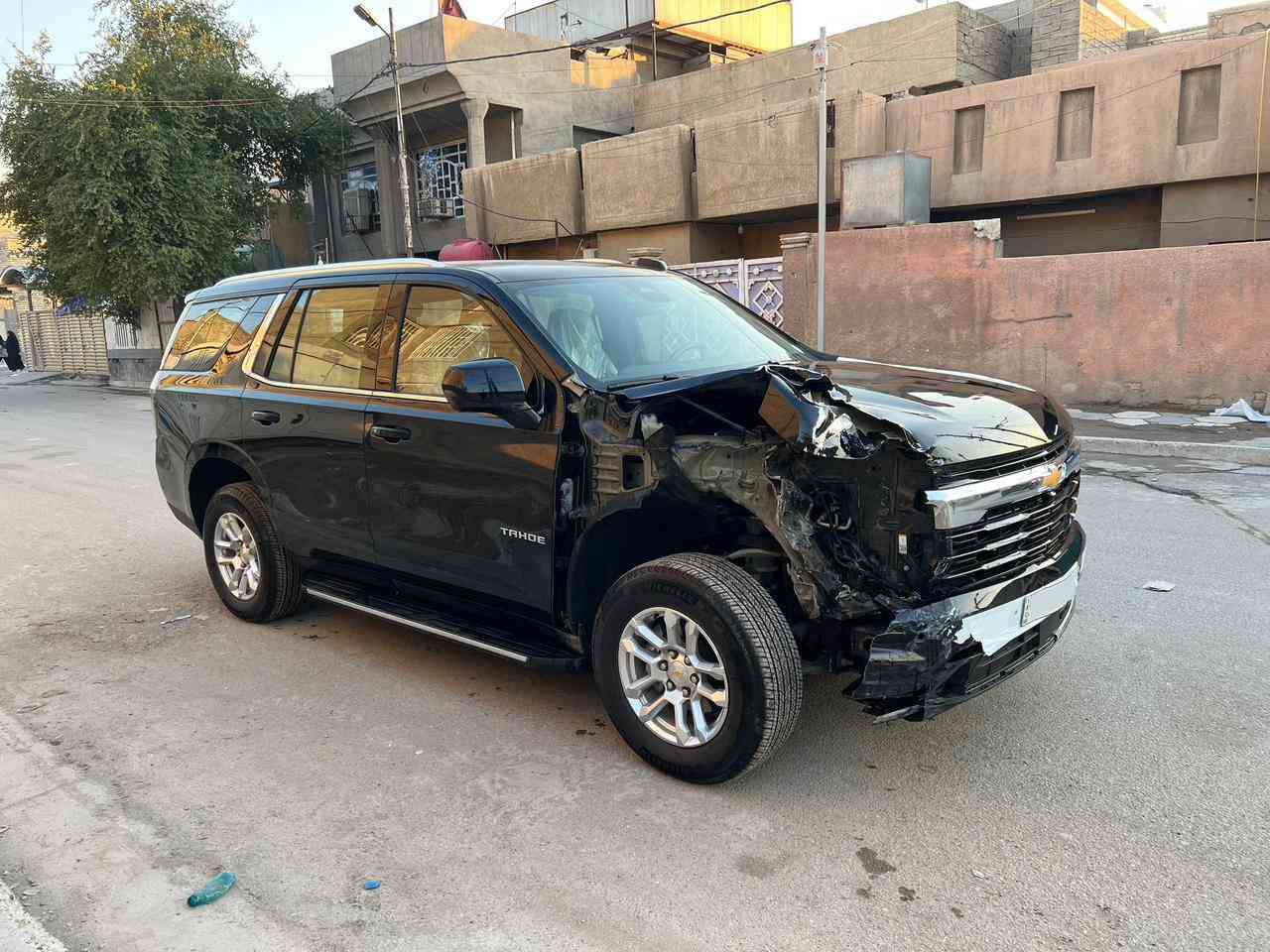 السلام عليكم اخوان للبيع تاهو خليجي وكالة المنصور  موديل ٢٠٢٥ رقم سليمانيه دولي باسمي تحويل مباشر ماشيه ٢٠٠٠ فول مواصفات ماعدا الفتحه فقط للبيع على حادثها الحالي بدون داخل بدون  ارباك  للاتصال ***********مكاني بغداد
