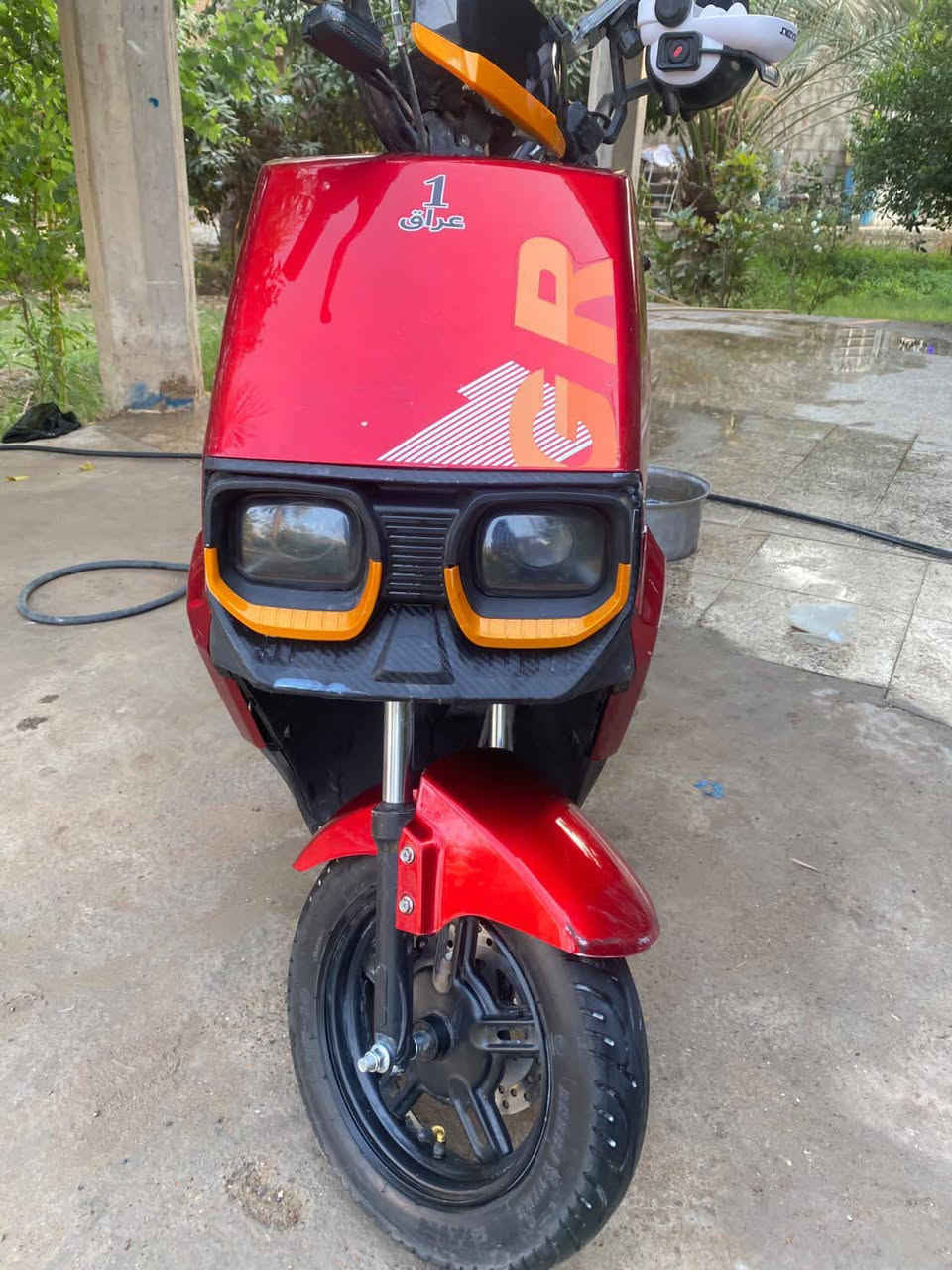 سلام عليكم 
بيع مستعجل 
دراجة شحن للبيع ام عيون لون احمر صندوق  GR 2025 ثلاث نمرات السرعة 80 تشغيل  ثلاث طرق  مفتاح و بصمة و كارت بيه خمس بطاريات تمشيك 12 الى 15 كيلو متر السعر570 الف  وبيها مجال بسيط 
العنوان بغداد كميرة قرب جزيرة بغداد دراجة خير من الله بطاريات جديدة و شاحنة جديدة  بالعافية على الي ياخذها
 للاستفسار ***********
او خاص
