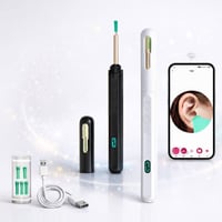 منظف اذن ذكي • كاميرا HD • واي فاي