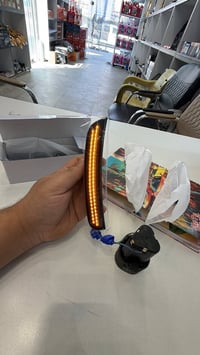 توفر لدينا لد دعاميه سموك امامي خلفي خطين برتقالي واحمر جارجر اوباما 2...