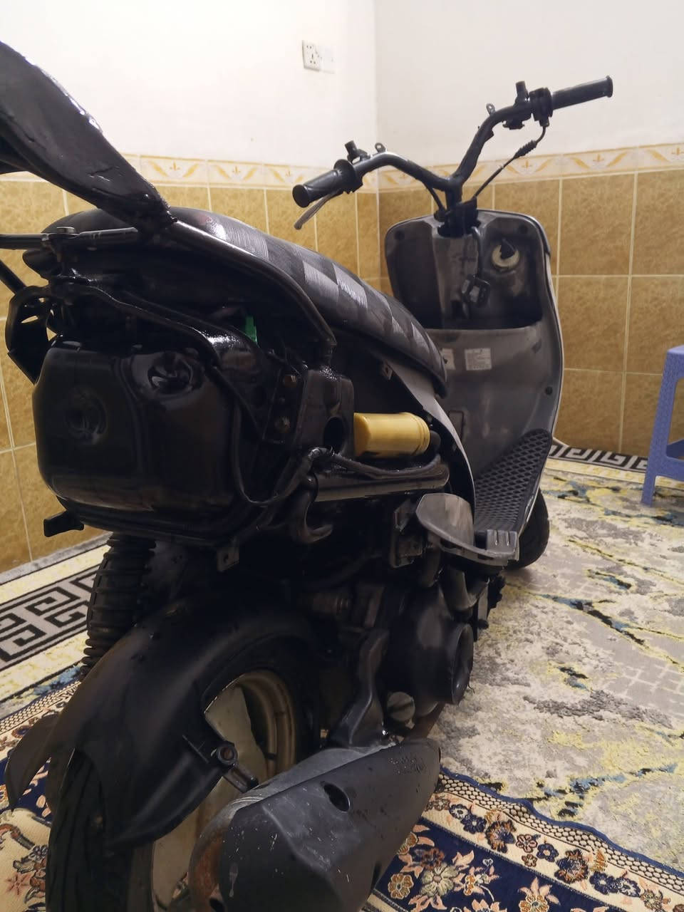 سلام عليكم دراجه ناعمه تخبل مافتوحه قبل جميوم من اشتريته كامله الدراجه مافتوحه الدراجه سلف كهربايات كله شغاله تجي وتشوف رقمي *********** متواجد اتصال
