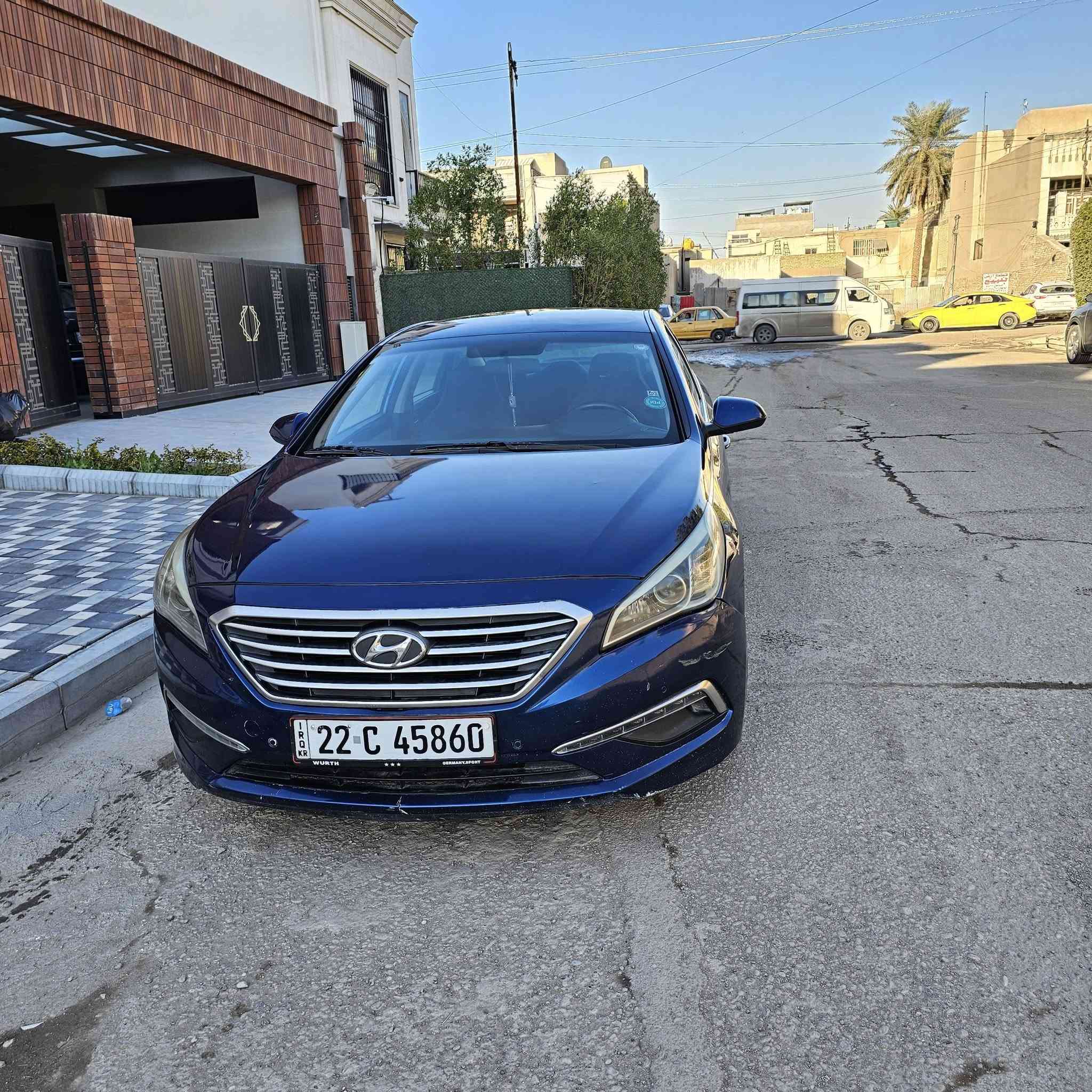 السلام عليكم سوناته موديل 2015  وارد امريكي صور الحادث مرفوقة حجم المحرك 2400 سيارة رقم شمالي بسمي تحويل ثاني يوم  سيارة جاهزة اي نقص ما بيه ماشيه 100 سعر 107 وبيه مجال مكان بغداد البلديات رقم الهاتف ***********
