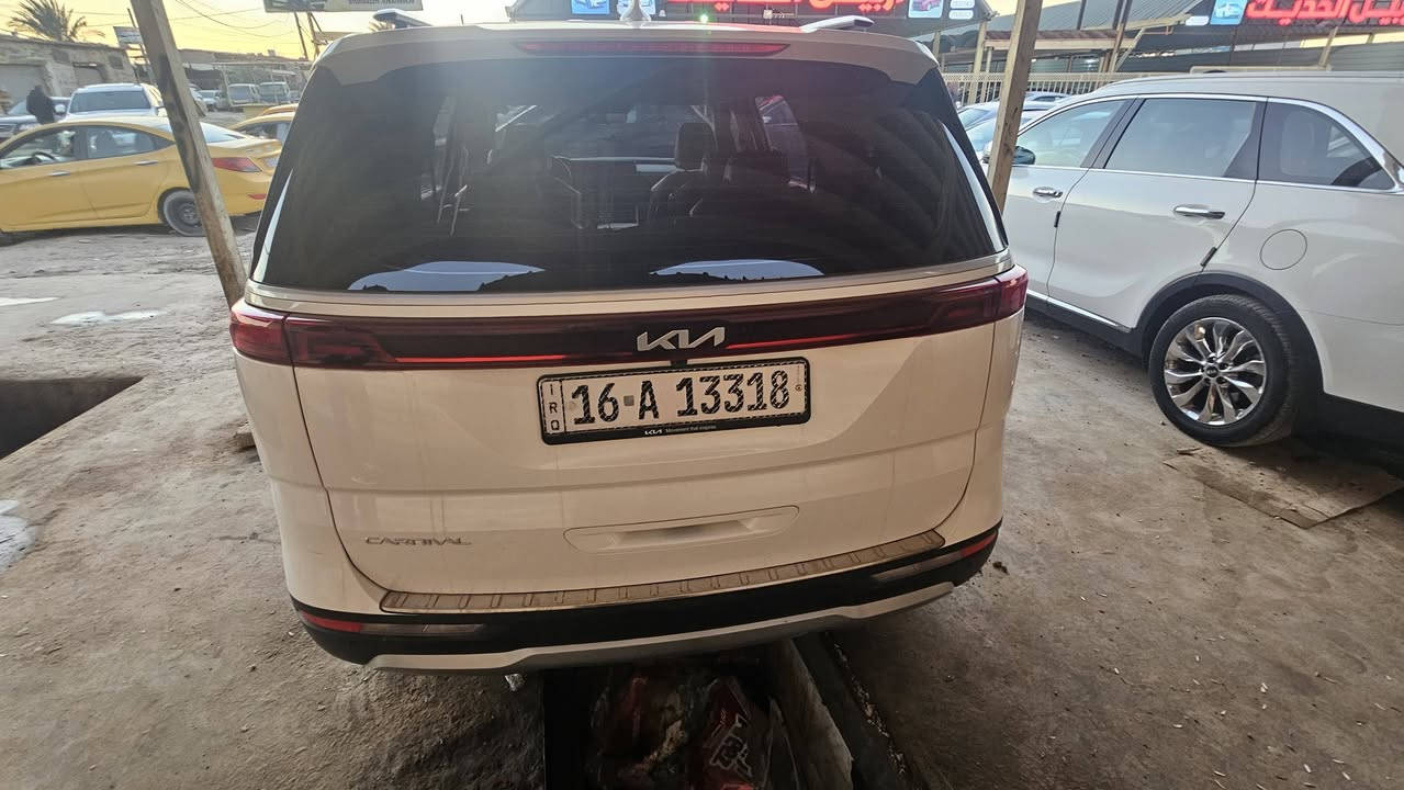 السلام عليكم
كيا / كرنفال 2023 للبيع مكفول
حجم المكينه : 3500 V6
السعر // 285 ورقه
كفاله
#مواصفاتها
1/   راكب
2/ تشغيل عن بعد
3.بصمه
نظام ايكو + سبورت
5.ويل كب
نظام تحديد وتثبيت سرعة
7.حساسات خلفي امامي
8.بيبان كهرباء
9.لايتات لد
10.لايتات زنون
كامرة خلفية
12.اشاير بالمري
13.رادارات 360
14.كشنات جلد
15.ثلاث قطع تبريد
16.هيترات بالكشنات حار بارد
17.هندبريك بصمه
نظام غاز و نظام بنزين
19.هيتر بالاستيرن
20.كشافات
21.مري شفط
22.تحديد مسار
جاهزه مرقم قادسيه
واتساب او اتصال ***********
